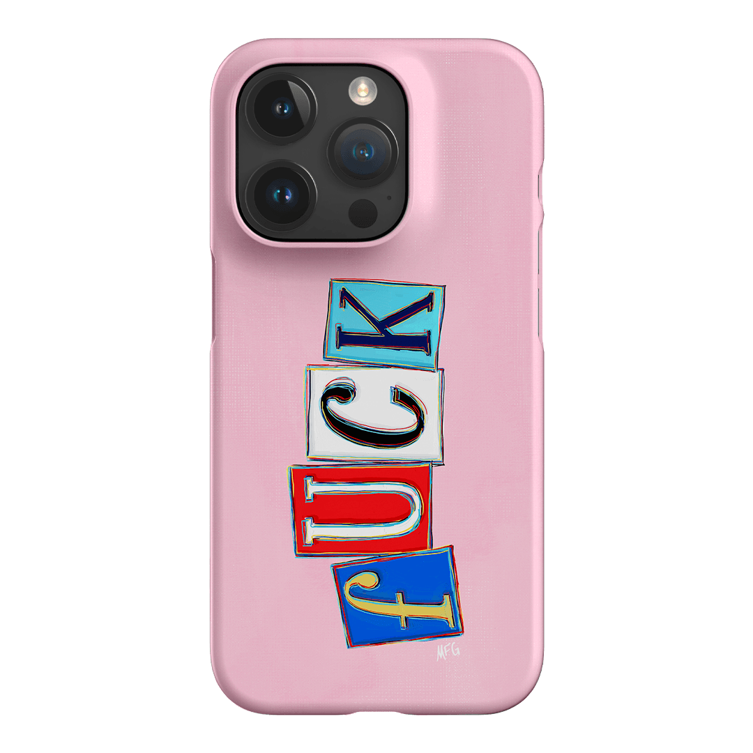 Lil Fcks Pink Printed Phone Cases iPhone 15 Pro / Snap by Margarbs Art - The Dairy