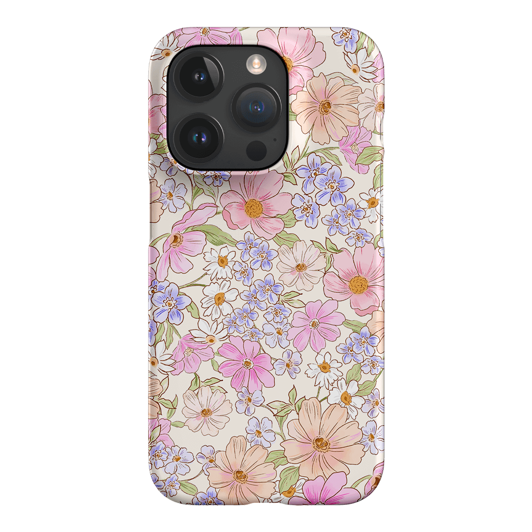 Lillia Flower Printed Phone Cases iPhone 15 Pro / Snap by Oak Meadow - The Dairy