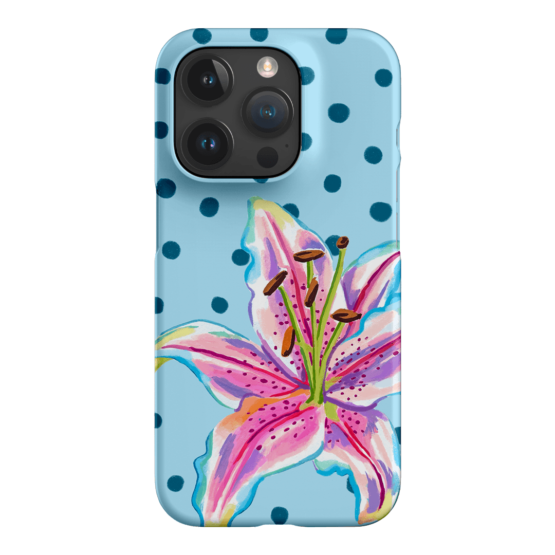 Lily Confetti Printed Phone Cases iPhone 15 Pro / Snap by Femke Studio - The Dairy