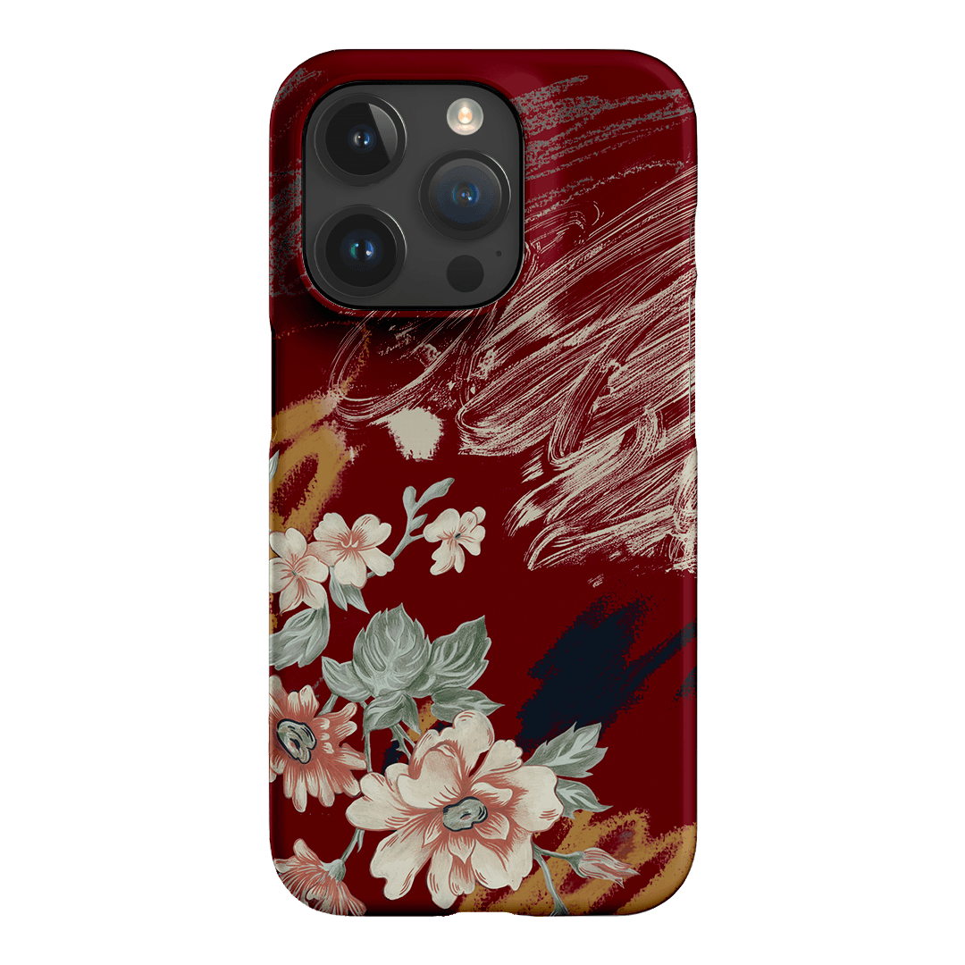 Love Floral Printed Phone Cases iPhone 15 Pro / Snap by Desmond & Dempsey - The Dairy