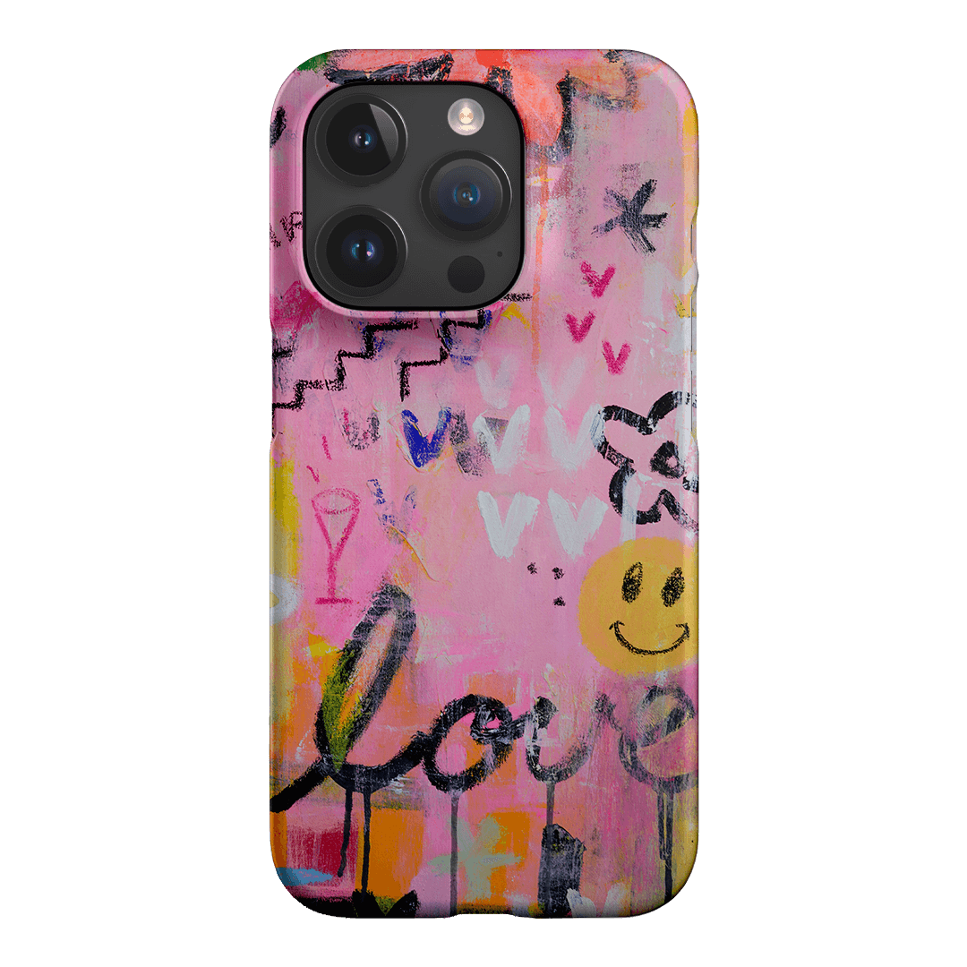 Love Smiles Printed Phone Cases iPhone 15 Pro / Snap by Jackie Green - The Dairy