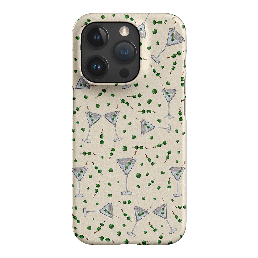 Martini Printed Phone Cases iPhone 15 Pro / Snap by BG. Studio - The Dairy