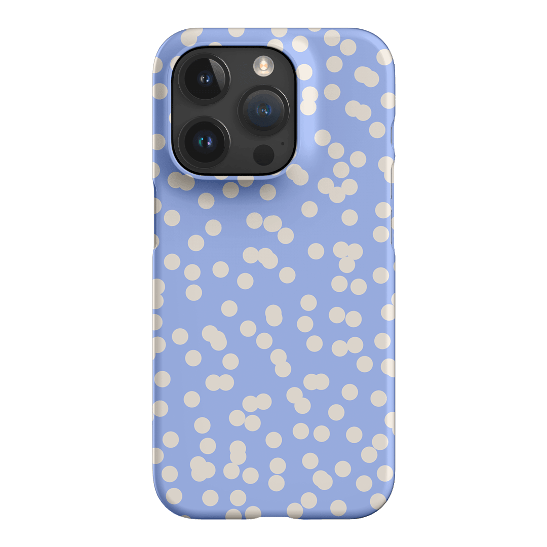 Mini Confetti Periwinkle Salt Printed Phone Cases iPhone 15 Pro / Snap by Veronica Tucker - The Dairy
