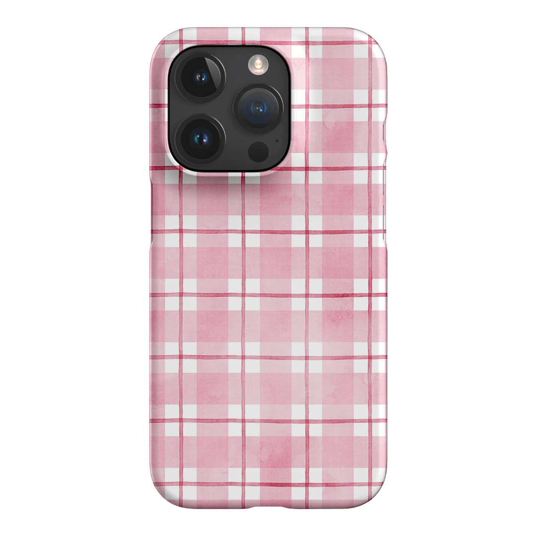 Musk Checker Printed Phone Cases iPhone 15 Pro / Snap by Oak Meadow - The Dairy