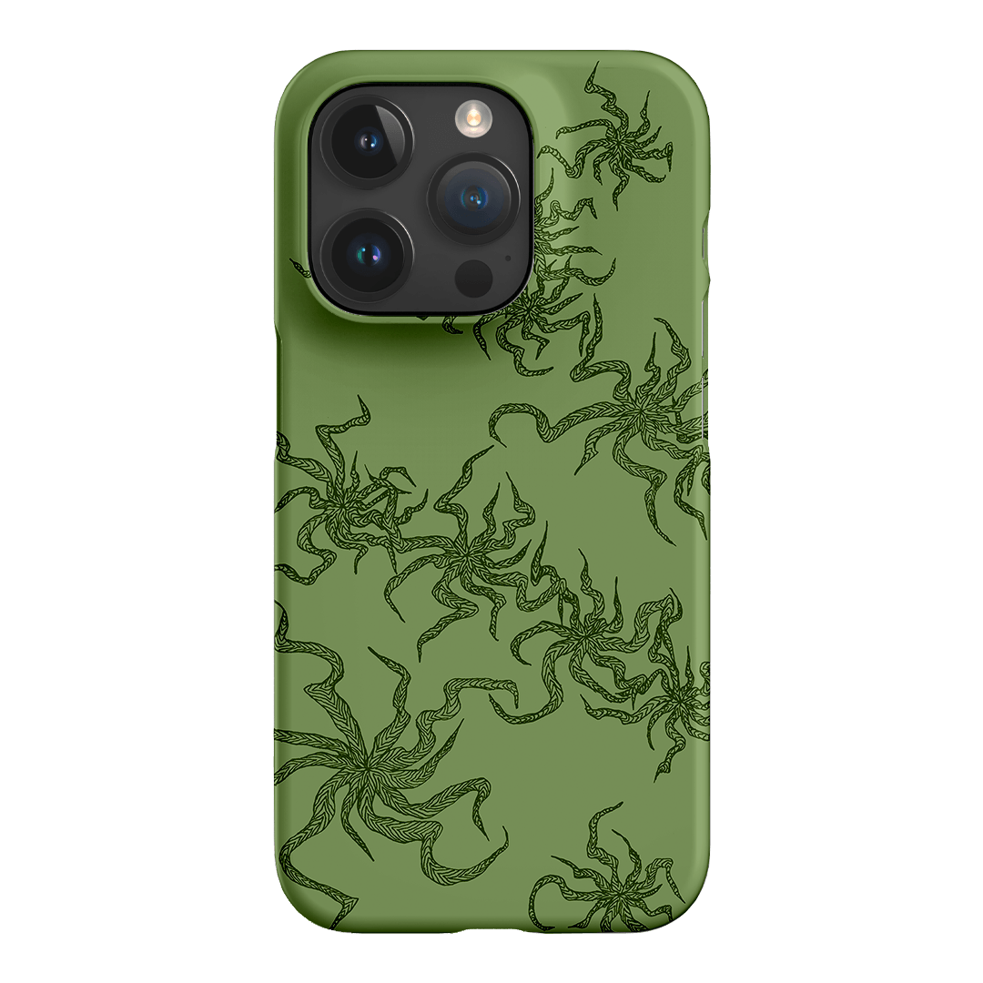 Night Moss Printed Phone Cases iPhone 15 Pro / Snap by Stormi Bree - The Dairy