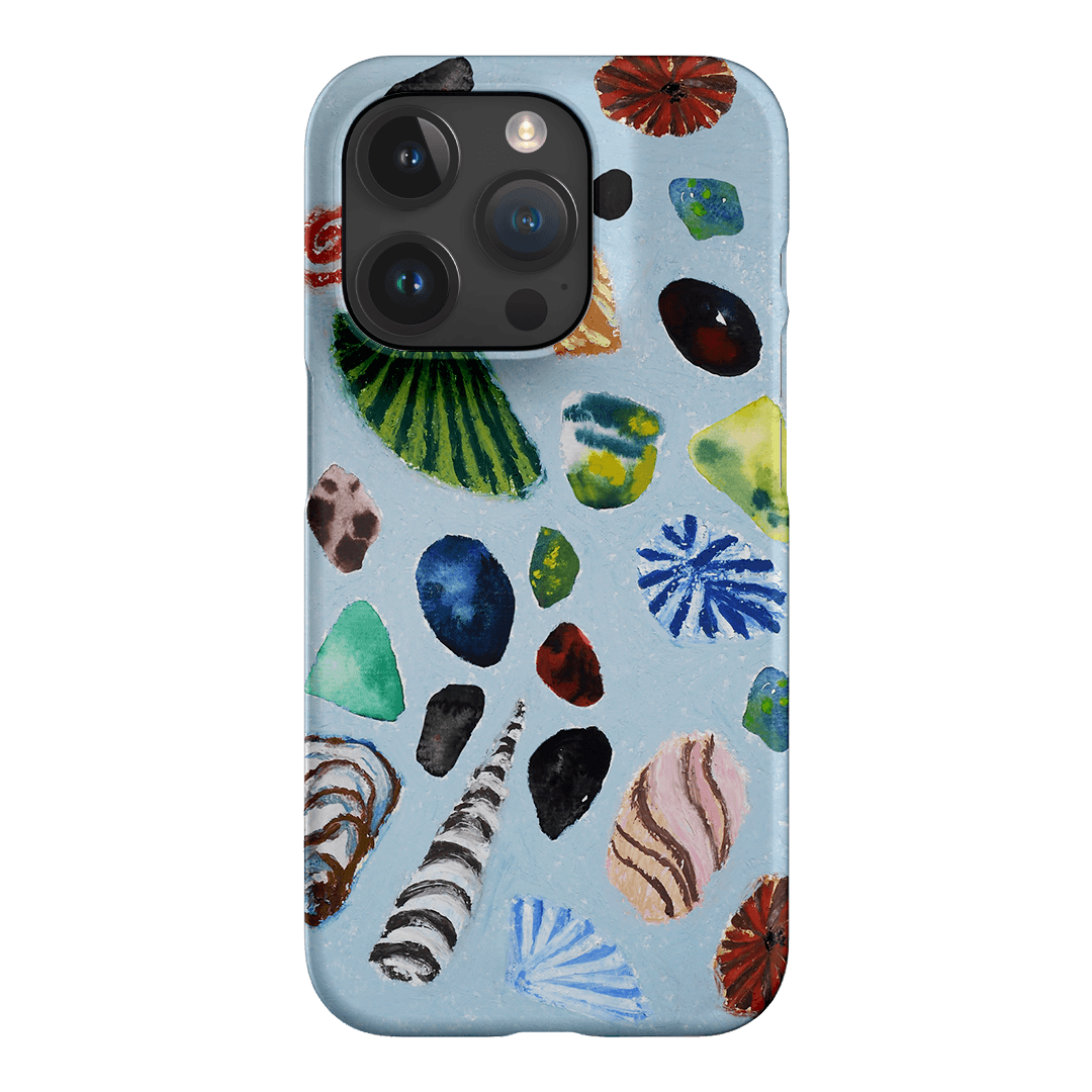 Ocean Currency Printed Phone Cases iPhone 15 Pro / Snap by Lisa Hu - The Dairy