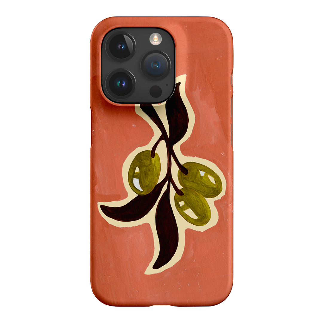 Olives Printed Phone Cases iPhone 15 Pro / Snap by Studio Bon - The Dairy