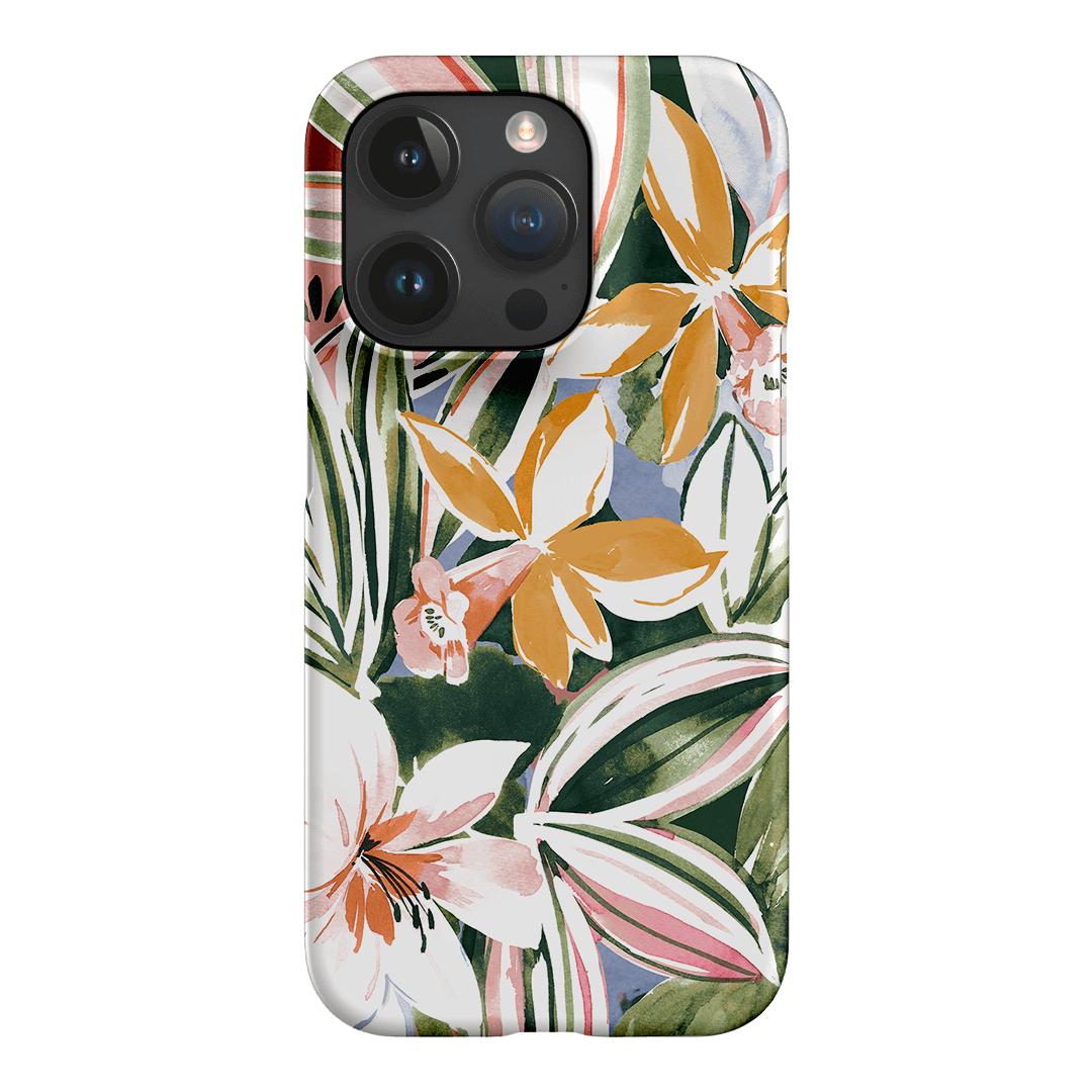 Painted Botanic Printed Phone Cases iPhone 15 Pro / Snap by Charlie Taylor - The Dairy