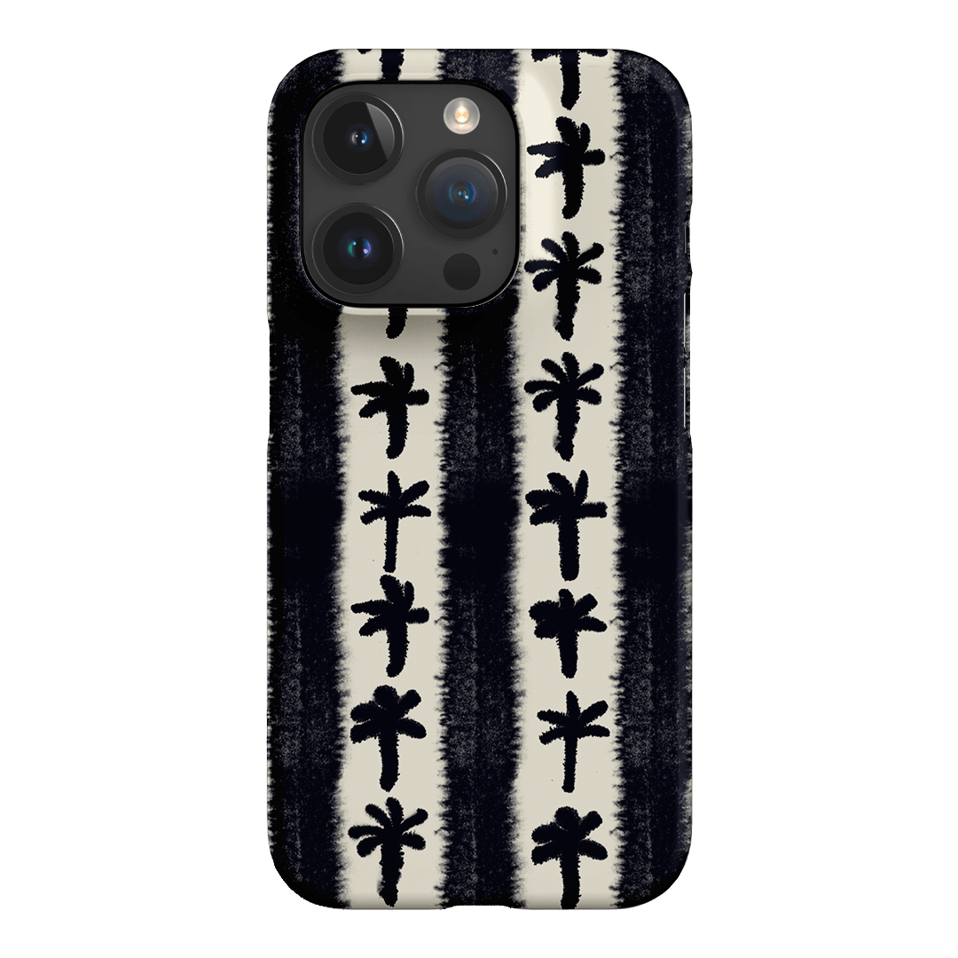 Palm Stripe Printed Phone Cases iPhone 15 Pro / Snap by Desmond & Dempsey - The Dairy
