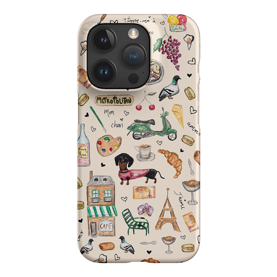 Parisian Daydream Printed Phone Cases iPhone 15 Pro / Snap by BG. Studio - The Dairy