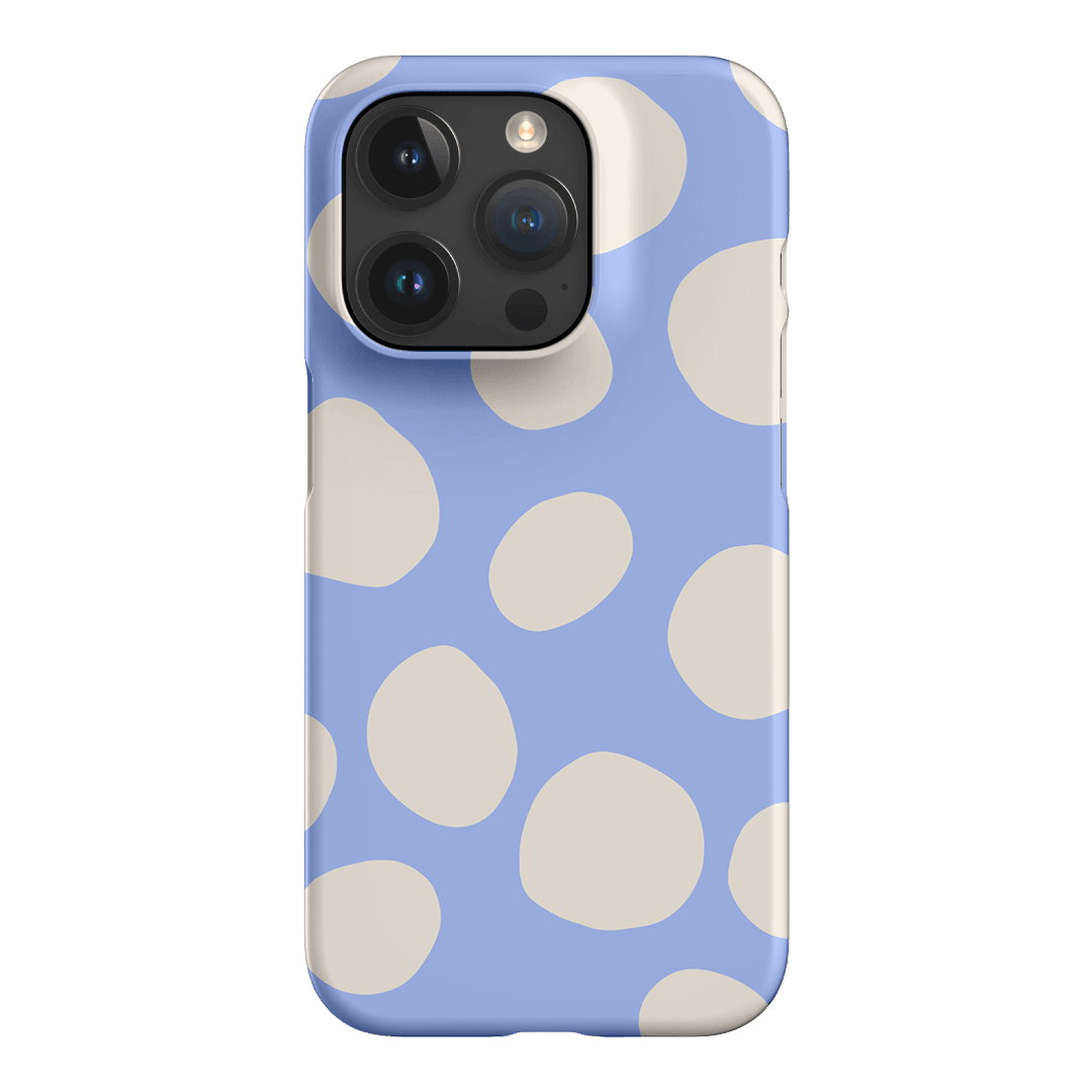 Pebbles Periwinkle Salt Printed Phone Cases iPhone 15 Pro / Snap by Veronica Tucker - The Dairy