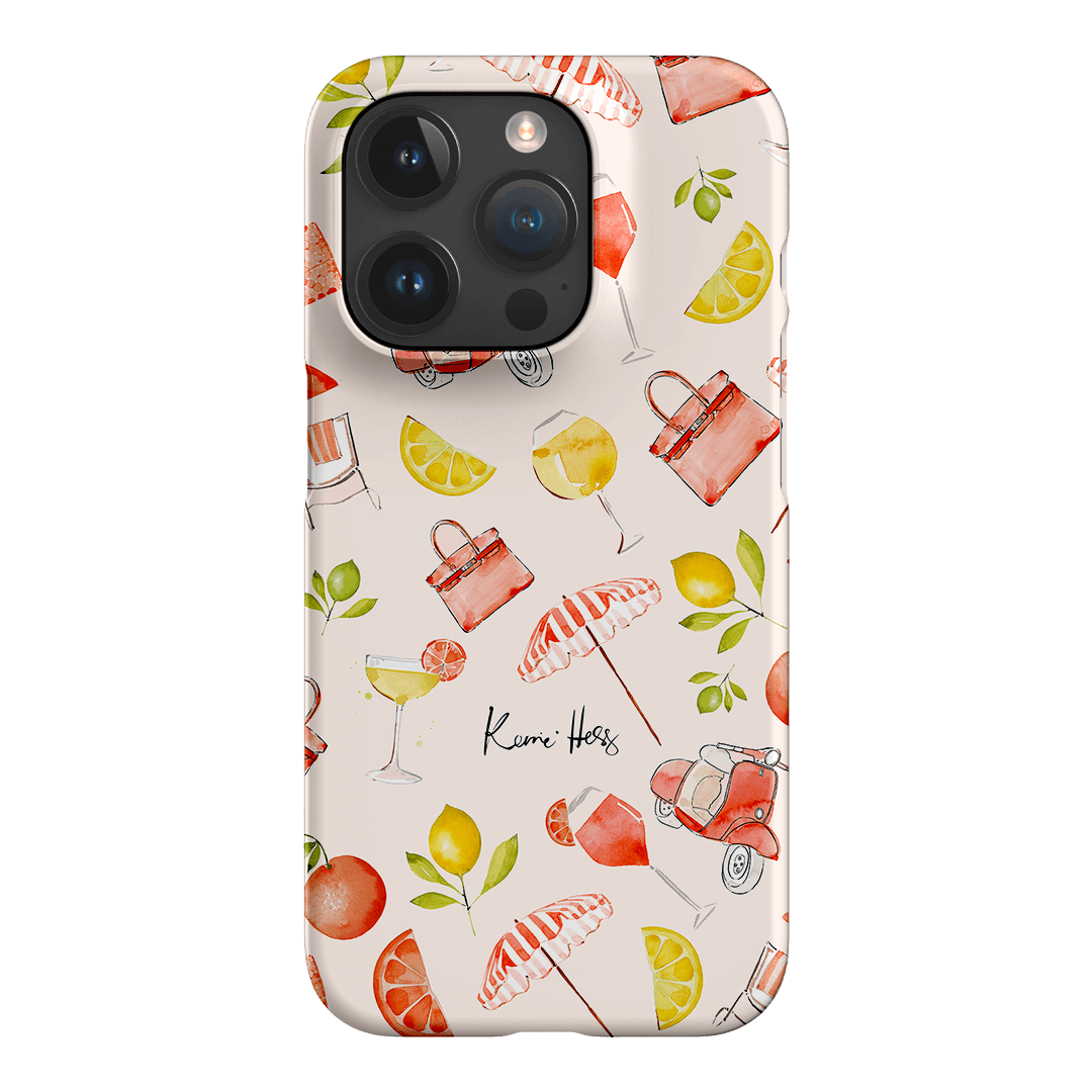 Positano Printed Phone Cases iPhone 15 Pro / Snap by Kerrie Hess - The Dairy
