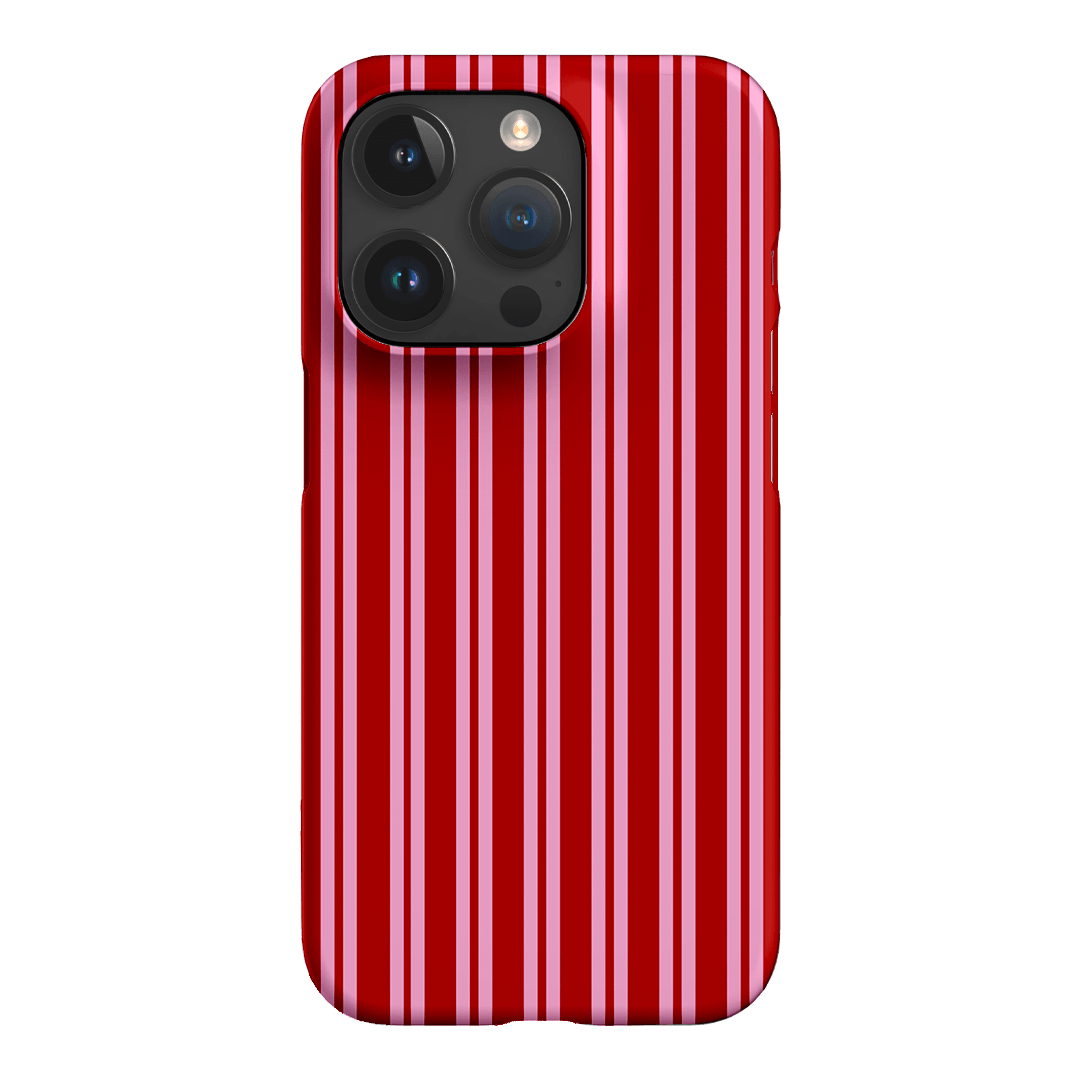 Punch Stripes Printed Phone Cases iPhone 15 Pro / Snap by The Dairy - The Dairy