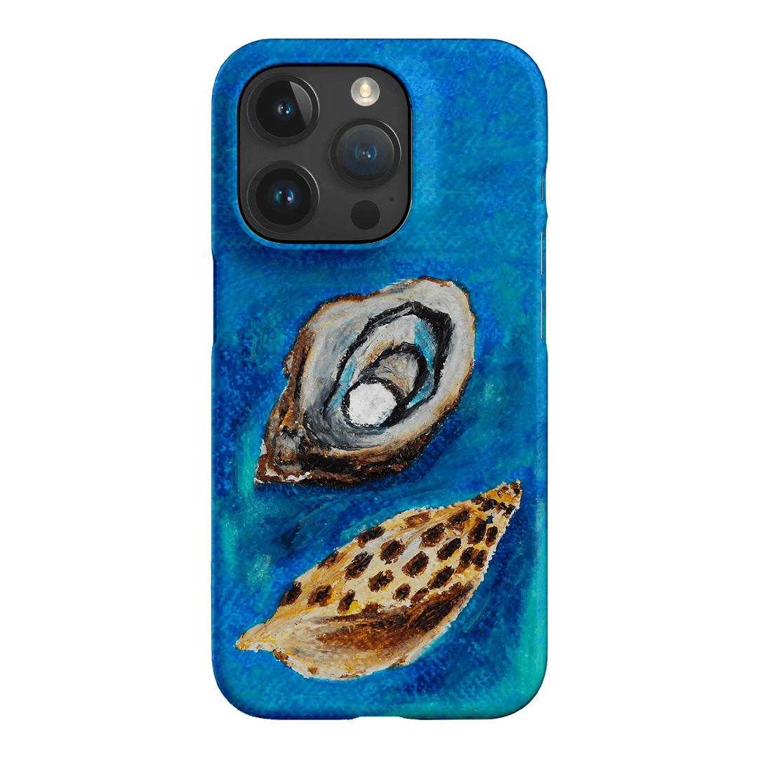 Sea Shells Printed Phone Cases iPhone 15 Pro / Snap by Lisa Hu - The Dairy