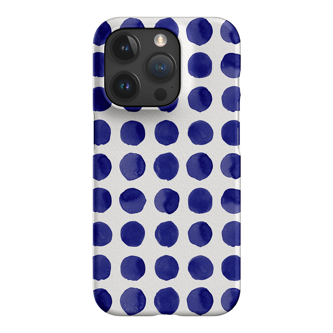 Spots in Blueberry Printed Phone Cases by The Dairy - The Dairy