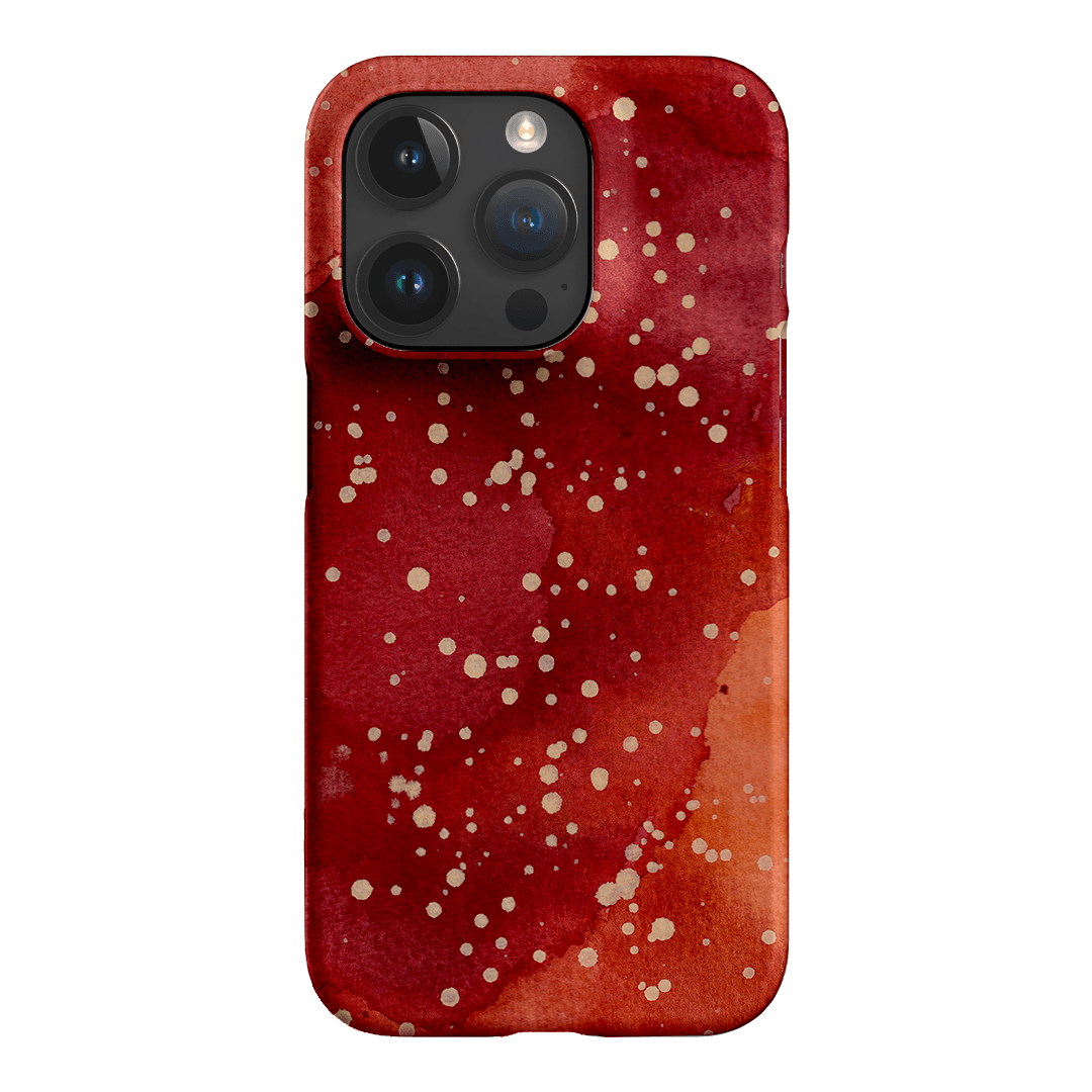 Spotty Rust Printed Phone Cases iPhone 15 Pro / Snap by The Dairy - The Dairy