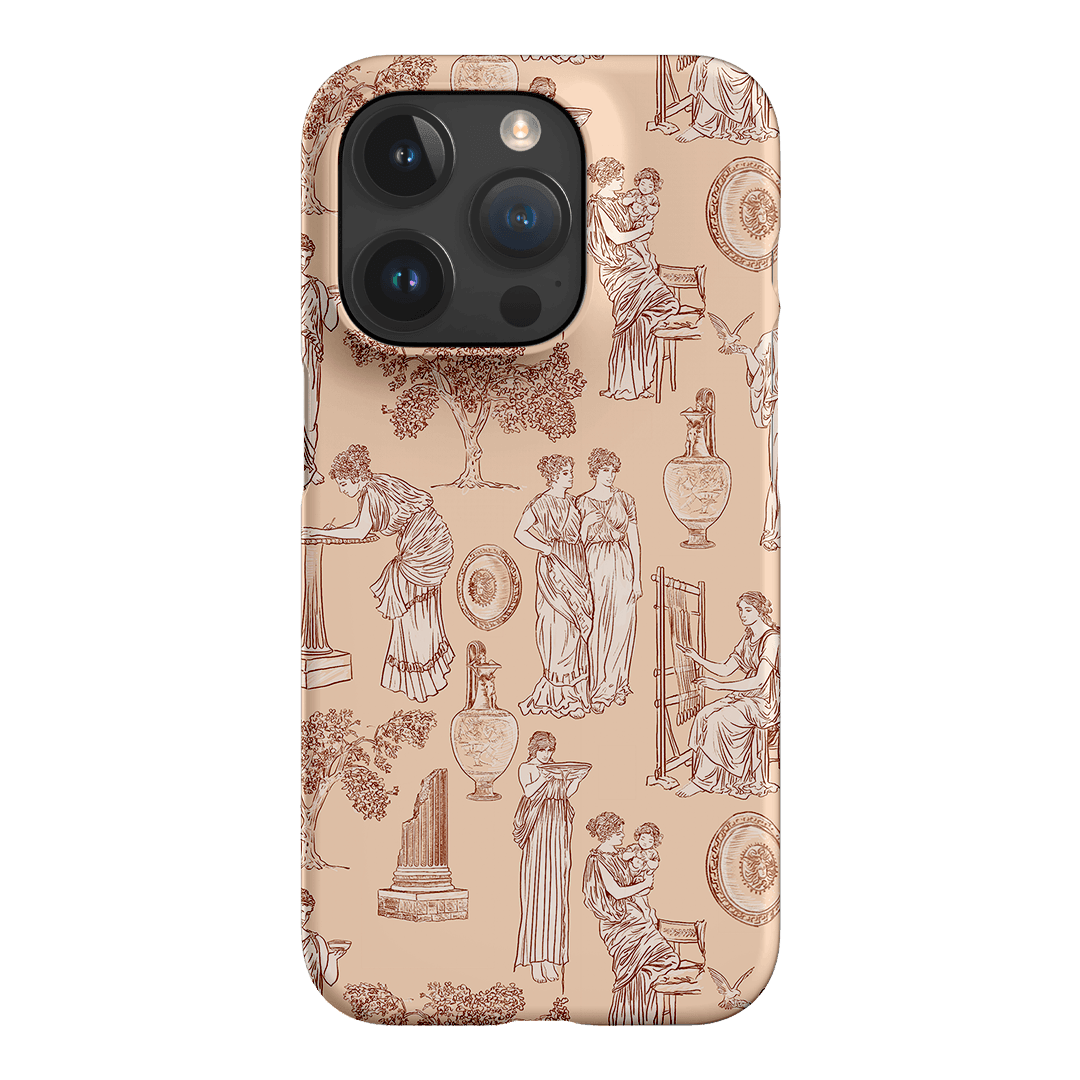 Symposium Rosewater Printed Phone Cases iPhone 15 Pro / Snap by Veronica Tucker - The Dairy