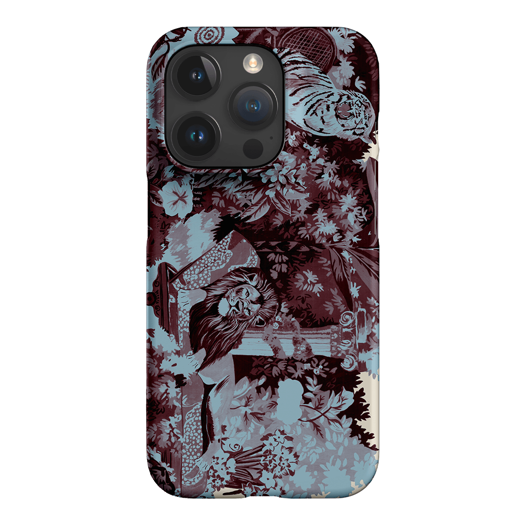 Tippi Blue Printed Phone Cases iPhone 15 Pro / Snap by Desmond & Dempsey - The Dairy