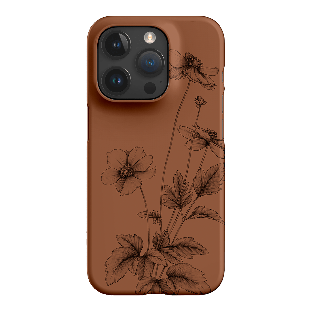 Windflowers Study Printed Phone Cases iPhone 15 Pro / Snap by Typoflora - The Dairy