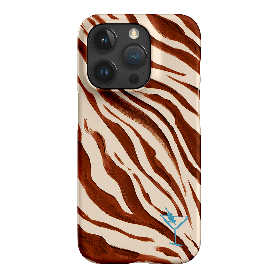 Zebra Tini Printed Phone Cases iPhone 15 Pro / Snap by Charlie Taylor - The Dairy