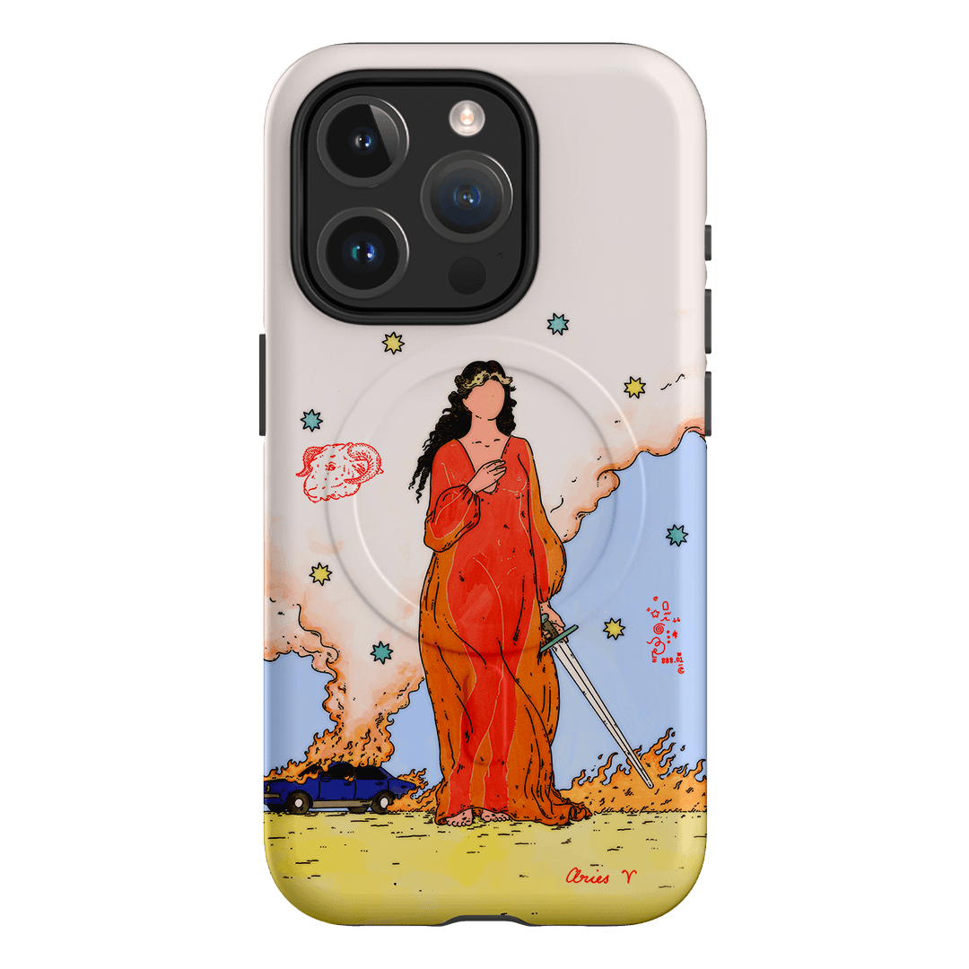 Aries Season Printed Phone Cases iPhone 15 Pro / Armoured MagSafe by Easty Beasty - The Dairy