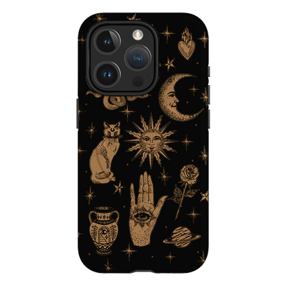 Astro Flash Noir Printed Phone Cases iPhone 15 Pro / Armoured MagSafe by Veronica Tucker - The Dairy