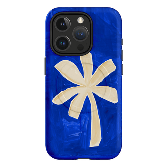 Bleu Palm Printed Phone Cases iPhone 15 Pro / Armoured MagSafe by Charlie Taylor - The Dairy