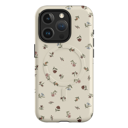 Butter Ditsy Printed Phone Cases iPhone 15 Pro / Armoured MagSafe by Veronica Tucker - The Dairy