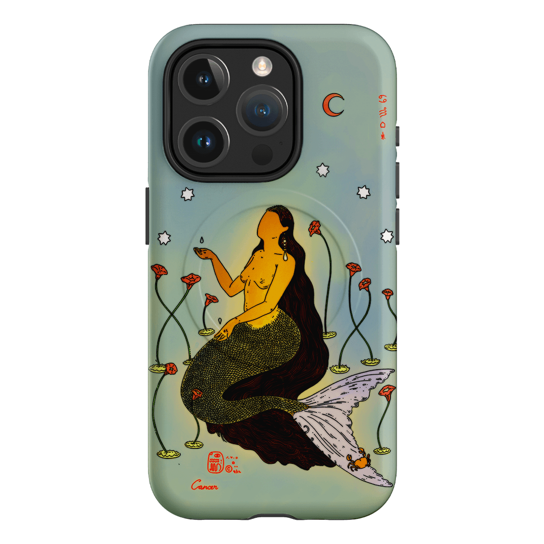 Cancer Season Printed Phone Cases iPhone 15 Pro / Armoured MagSafe by Easty Beasty - The Dairy