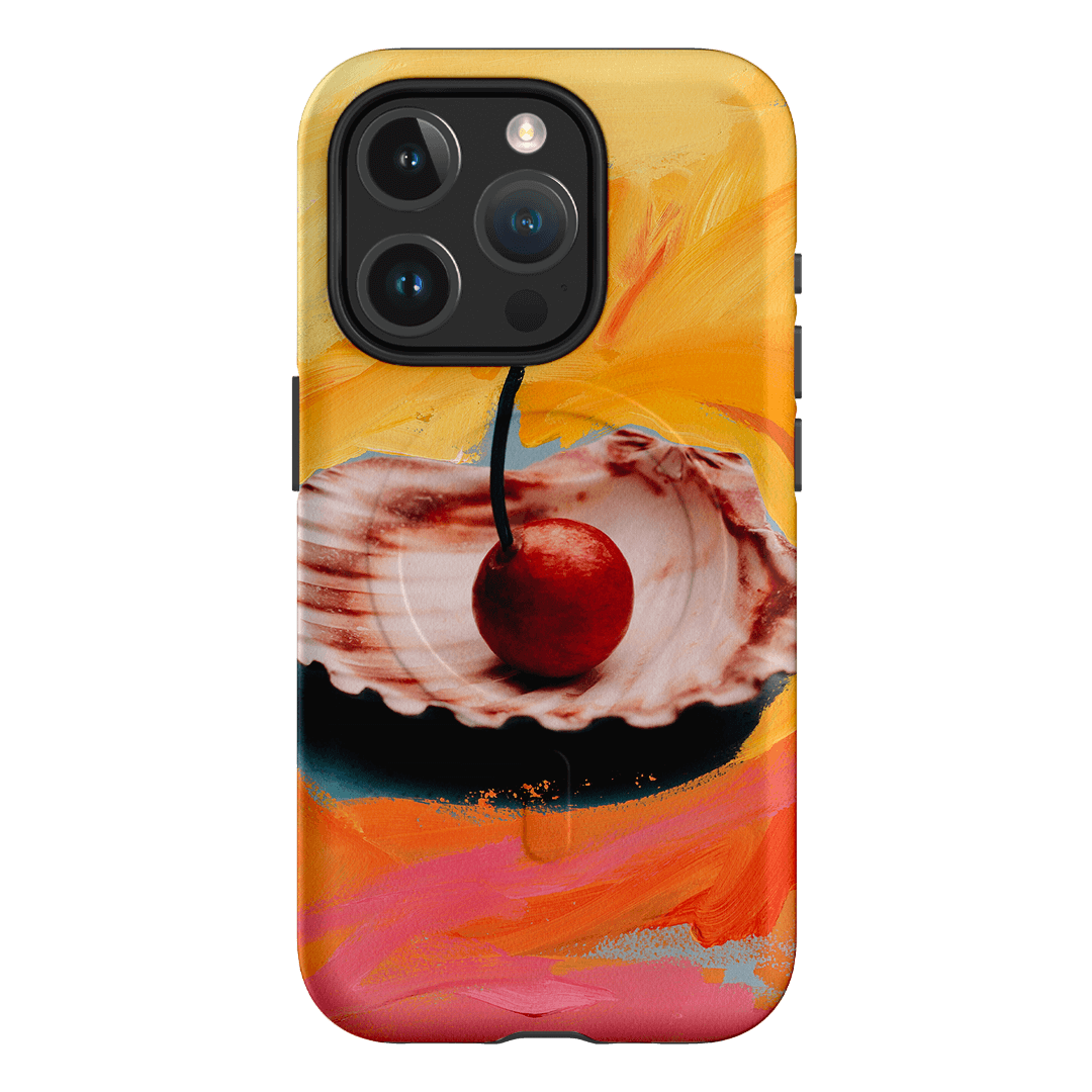 Cherry Bomb Printed Phone Cases iPhone 15 Pro / Armoured MagSafe by Nicole Nelius - The Dairy