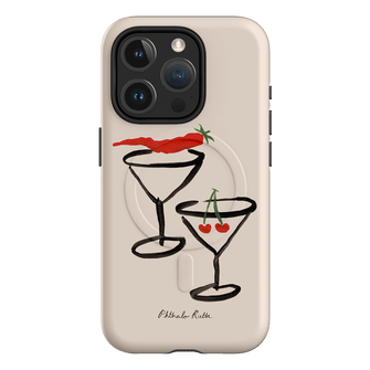 Chili Cherry Printed Phone Cases iPhone 15 Pro / Armoured MagSafe by Phthalo Ruth - The Dairy
