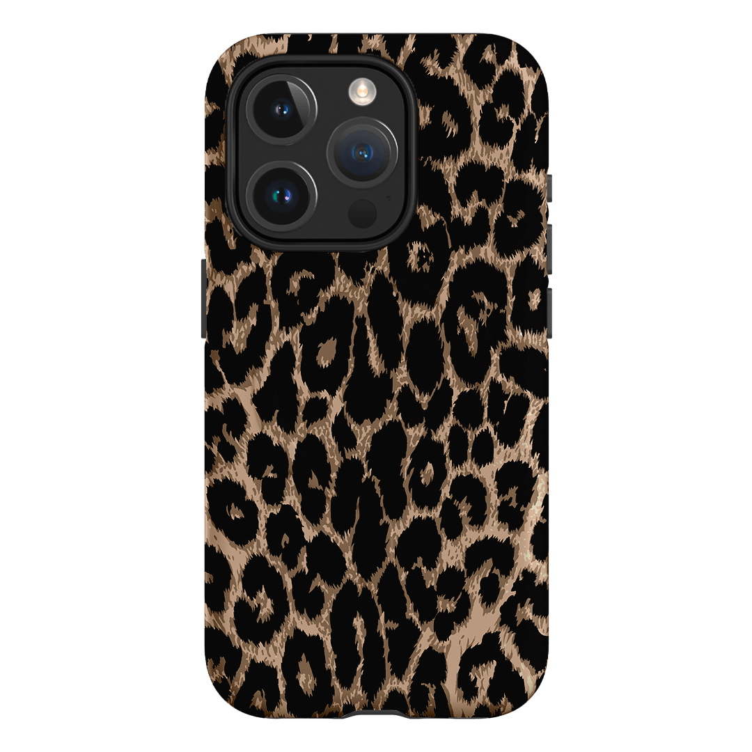 Classic Leopard Printed Phone Cases iPhone 15 Pro / Armoured MagSafe by The Dairy - The Dairy