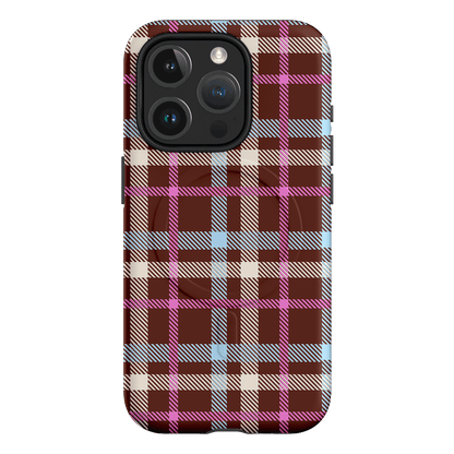 Confetti Plaid Printed Phone Cases iPhone 15 Pro / Armoured MagSafe by The Dairy - The Dairy