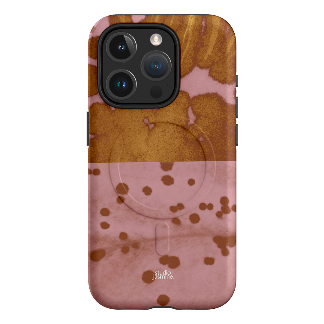 Copper Petal Printed Phone Cases iPhone 15 Pro / Armoured MagSafe by Jasmine Dowling - The Dairy