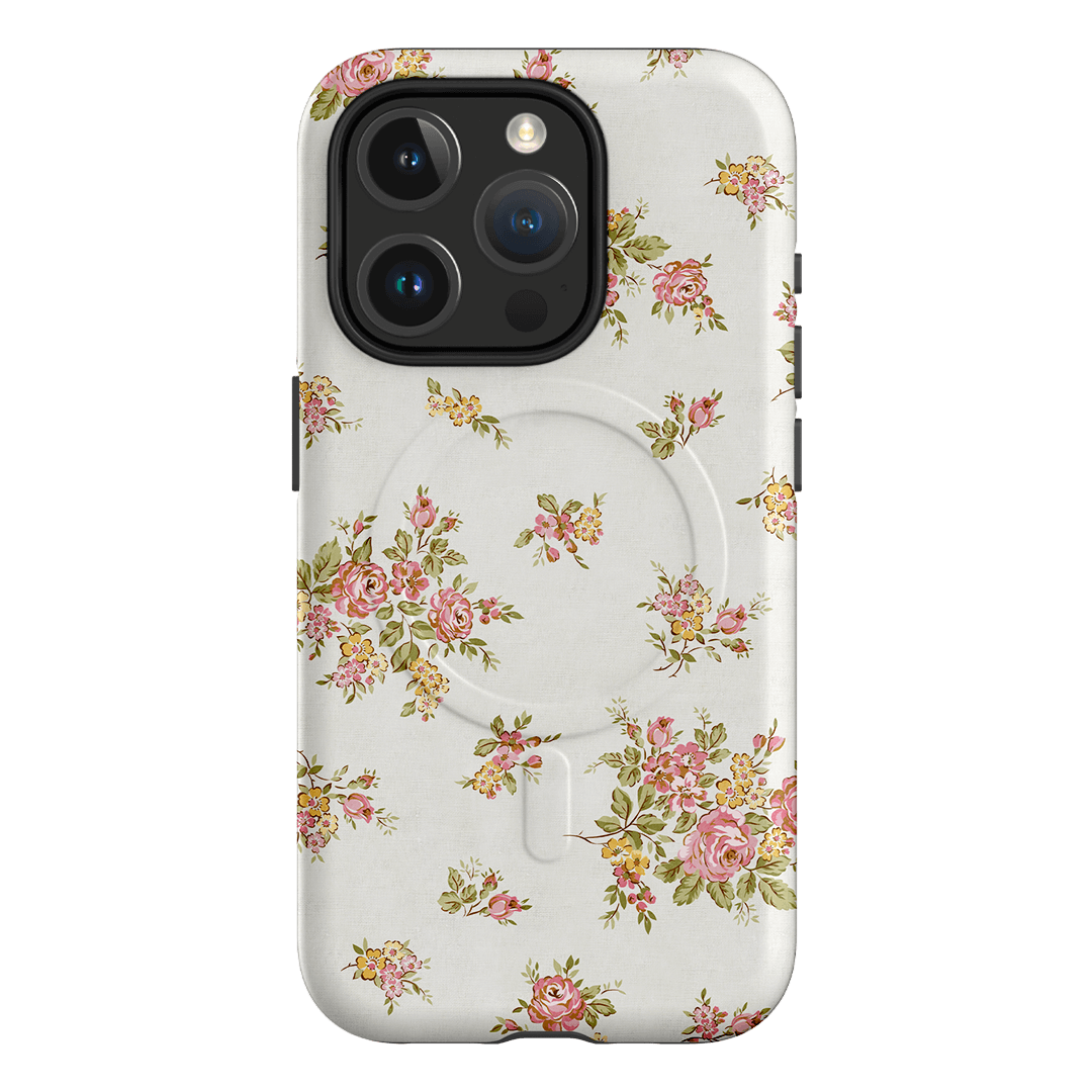 Della Floral Printed Phone Cases iPhone 15 Pro / Armoured MagSafe by Oak Meadow - The Dairy