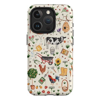 Farm Stay Printed Phone Cases iPhone 15 Pro / Armoured MagSafe by BG. Studio - The Dairy