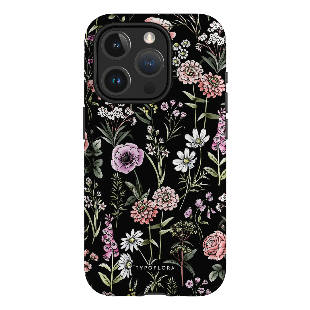 Flower Field Printed Phone Cases iPhone 15 Pro / Armoured MagSafe by Typoflora - The Dairy