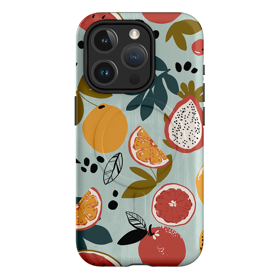 Fruit Market Printed Phone Cases iPhone 15 Pro / Armoured MagSafe by Charlie Taylor - The Dairy