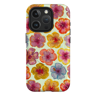 Hibiscus Holiday Sorbet Printed Phone Cases iPhone 15 Pro / Armoured MagSafe by BG. Studio - The Dairy
