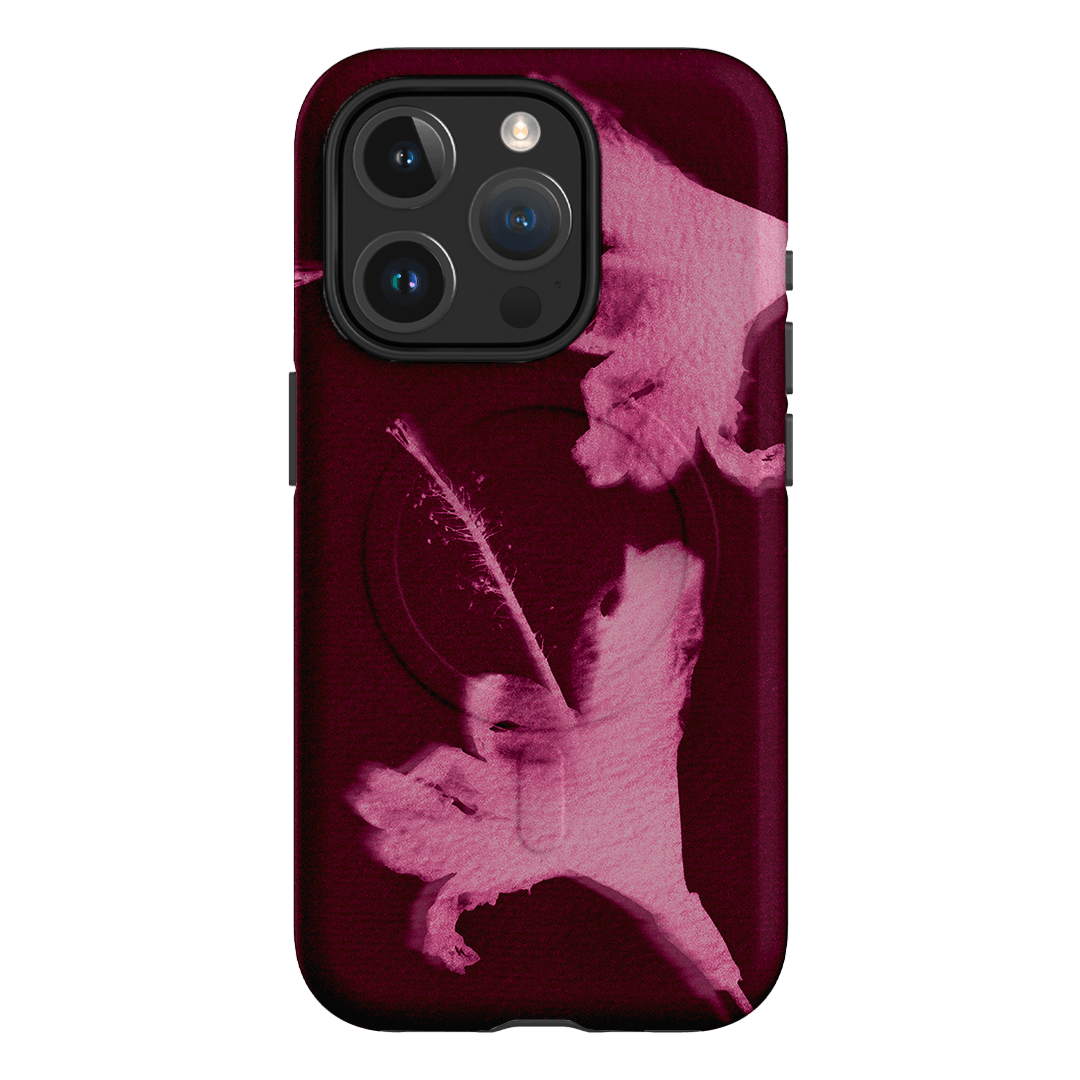 Hibiscus Glow Printed Phone Cases iPhone 15 Pro / Armoured MagSafe by Sally Hungerford - The Dairy