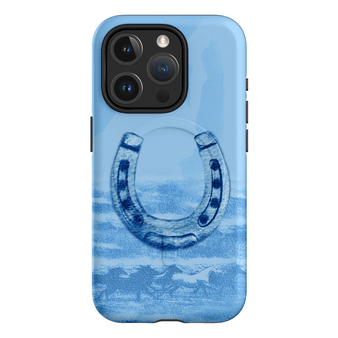 Horse Shoe Printed Phone Cases iPhone 15 Pro / Armoured MagSafe by Sally Hungerford - The Dairy