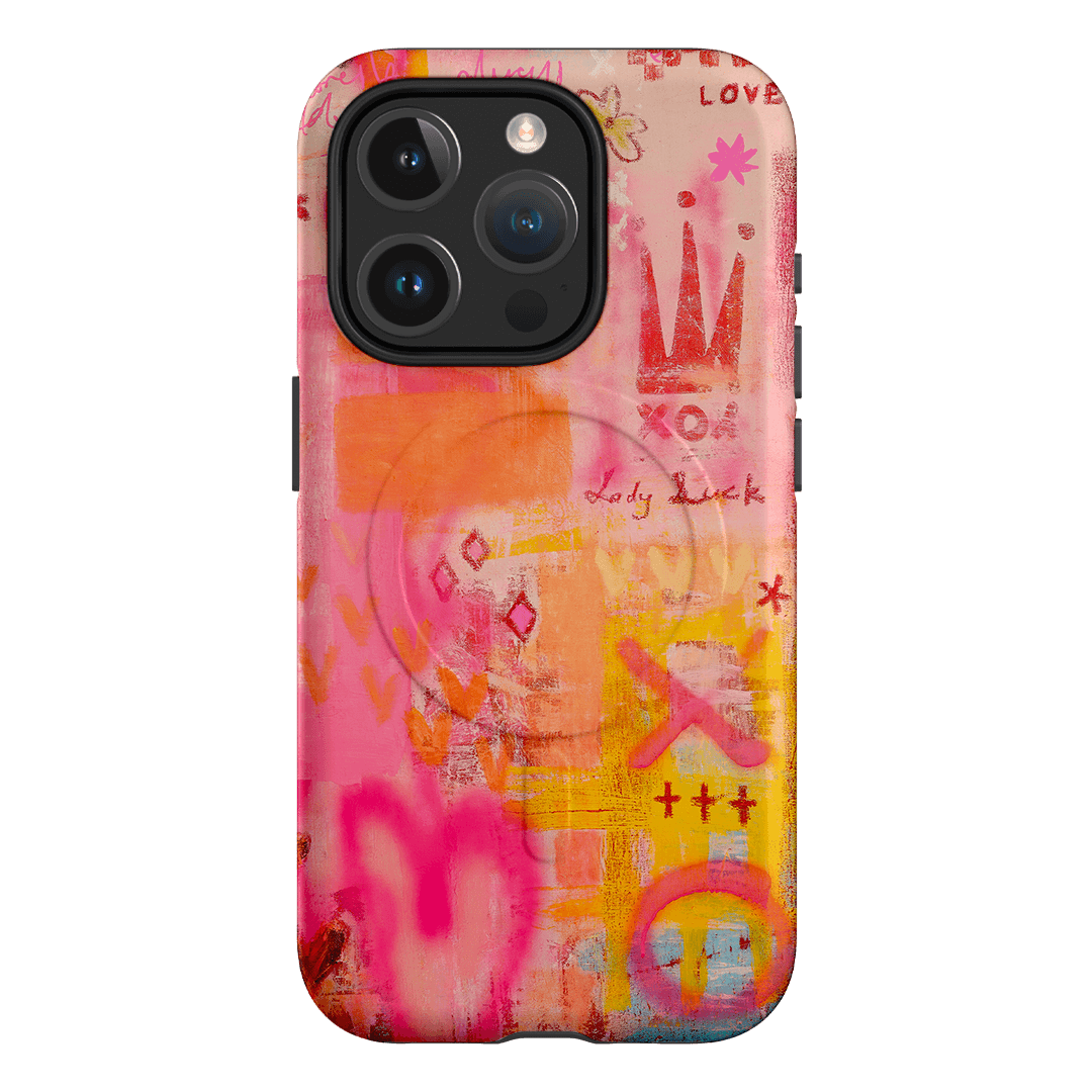 Lady Luck Printed Phone Cases iPhone 15 Pro / Armoured MagSafe by Jackie Green - The Dairy