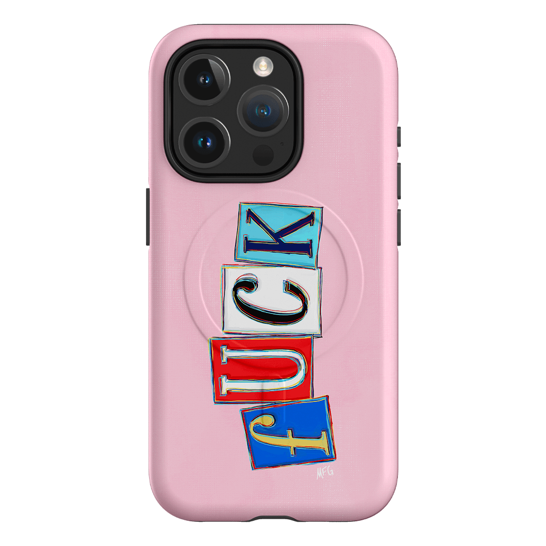 Lil Fcks Pink Printed Phone Cases iPhone 15 Pro / Armoured MagSafe by Margarbs Art - The Dairy