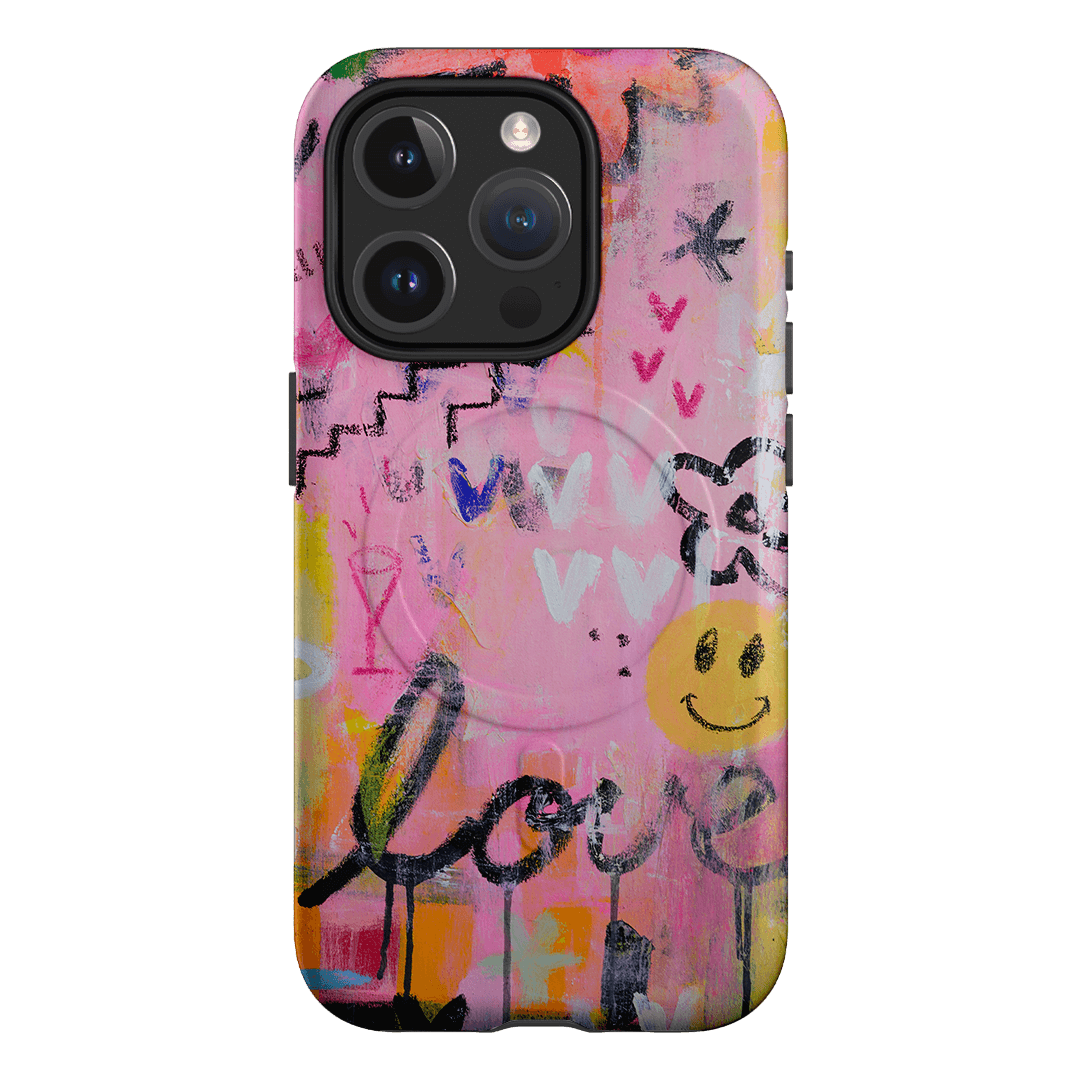 Love Smiles Printed Phone Cases iPhone 15 Pro / Armoured MagSafe by Jackie Green - The Dairy