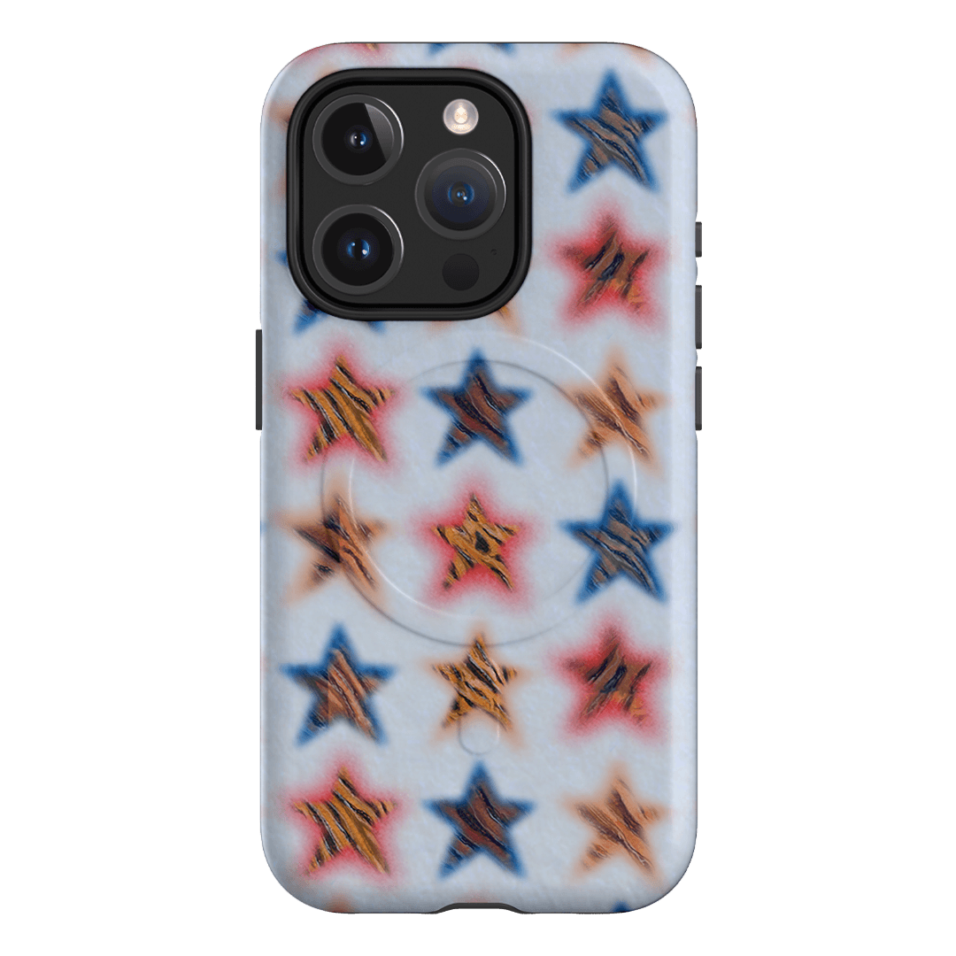 Lucky Stars Tiger Printed Phone Cases iPhone 15 Pro / Armoured MagSafe by BG. Studio - The Dairy