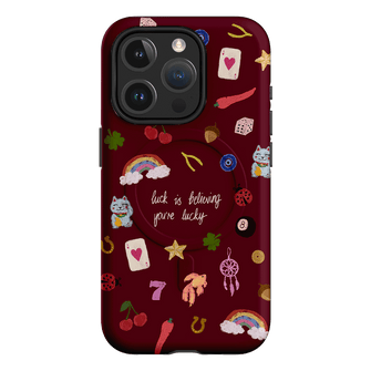 Lucky Printed Phone Cases iPhone 15 Pro / Armoured MagSafe by Amy Gibbs - The Dairy