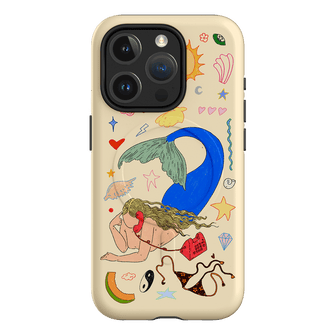 Mermaid Salad Cream Printed Phone Cases iPhone 15 Pro / Armoured MagSafe by Easty Beasty - The Dairy