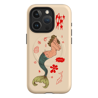 Mimi Cream Printed Phone Cases iPhone 15 Pro / Armoured MagSafe by Easty Beasty - The Dairy
