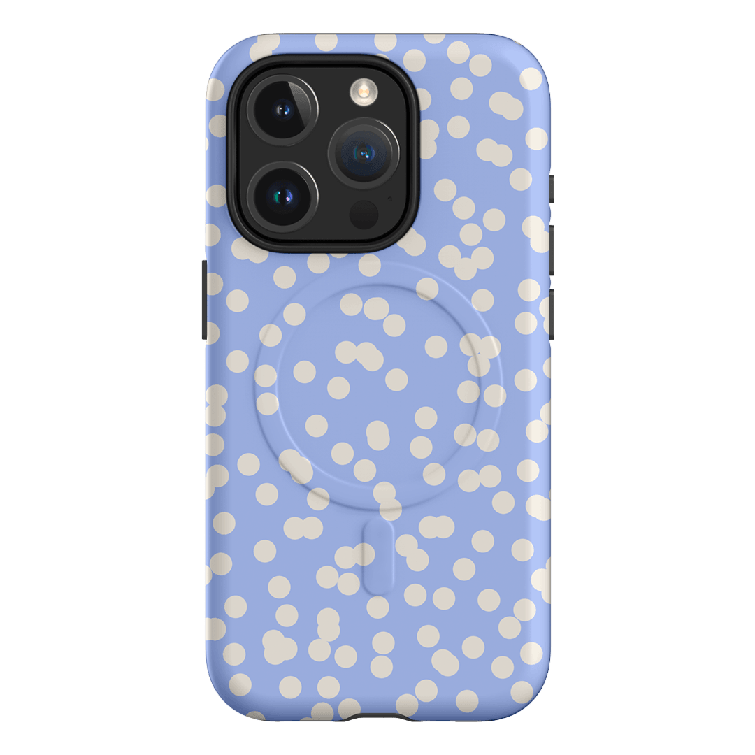 Mini Confetti Periwinkle Salt Printed Phone Cases iPhone 15 Pro / Armoured MagSafe by Veronica Tucker - The Dairy