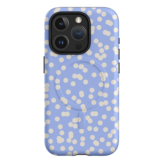 Mini Confetti Periwinkle Salt Printed Phone Cases iPhone 15 Pro / Armoured MagSafe by Veronica Tucker - The Dairy